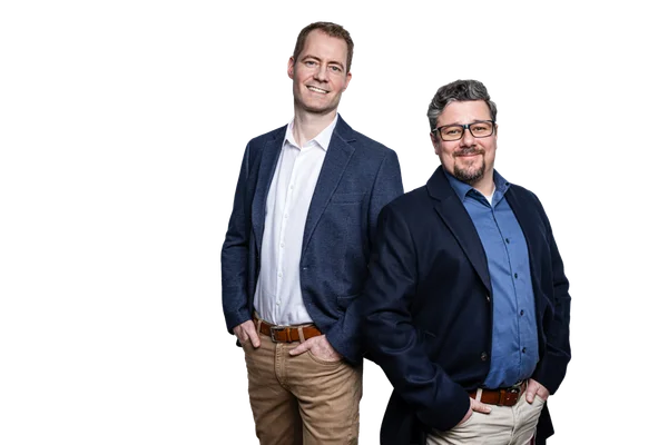 Bo Arian Bruun und Malik Kirchner, Gründer von xelonic